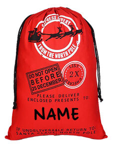 North Pole Express Delivery Red